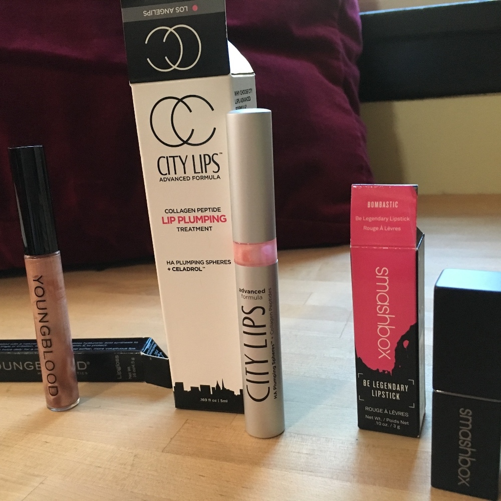 Lipstick Bundle: Smashbox, Youngblood, City Lips
